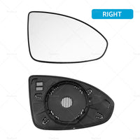 Right Driver Side Mirror Glass w  Base Suitable for Holden Cruze JG JH 2009-2016