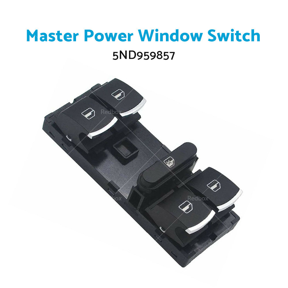 Master Power Window Switch 5ND959857 For VW Golf MK6 Passat Jetta CC Tiguan AU