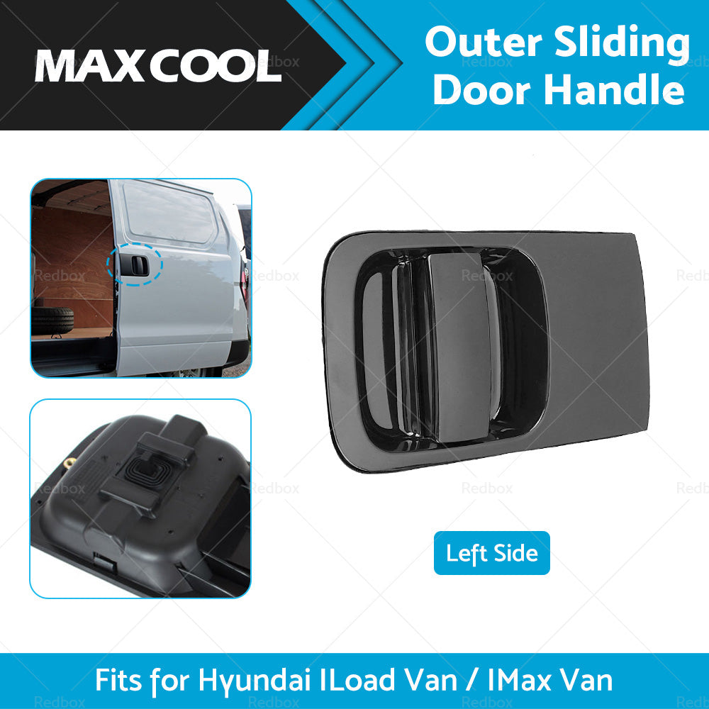 For Hyundai ILoad  or  IMax 2008-2019 LH Left Outer Sliding Door Handle Matte Black