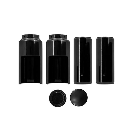 {{ Black Fork Cover Set For Harley Softail M8 Street Bob 2018-2022 Full }} - Buy Car Parts Online at {{ Kaka Auto Parts }}.