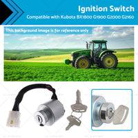 {{ Ignition Switch 66101-55200 Suitable for Kubota BX1800 G1900 G2000 66101-55200 }} - Buy Car Parts Online at {{ Kaka Auto Parts }}.
