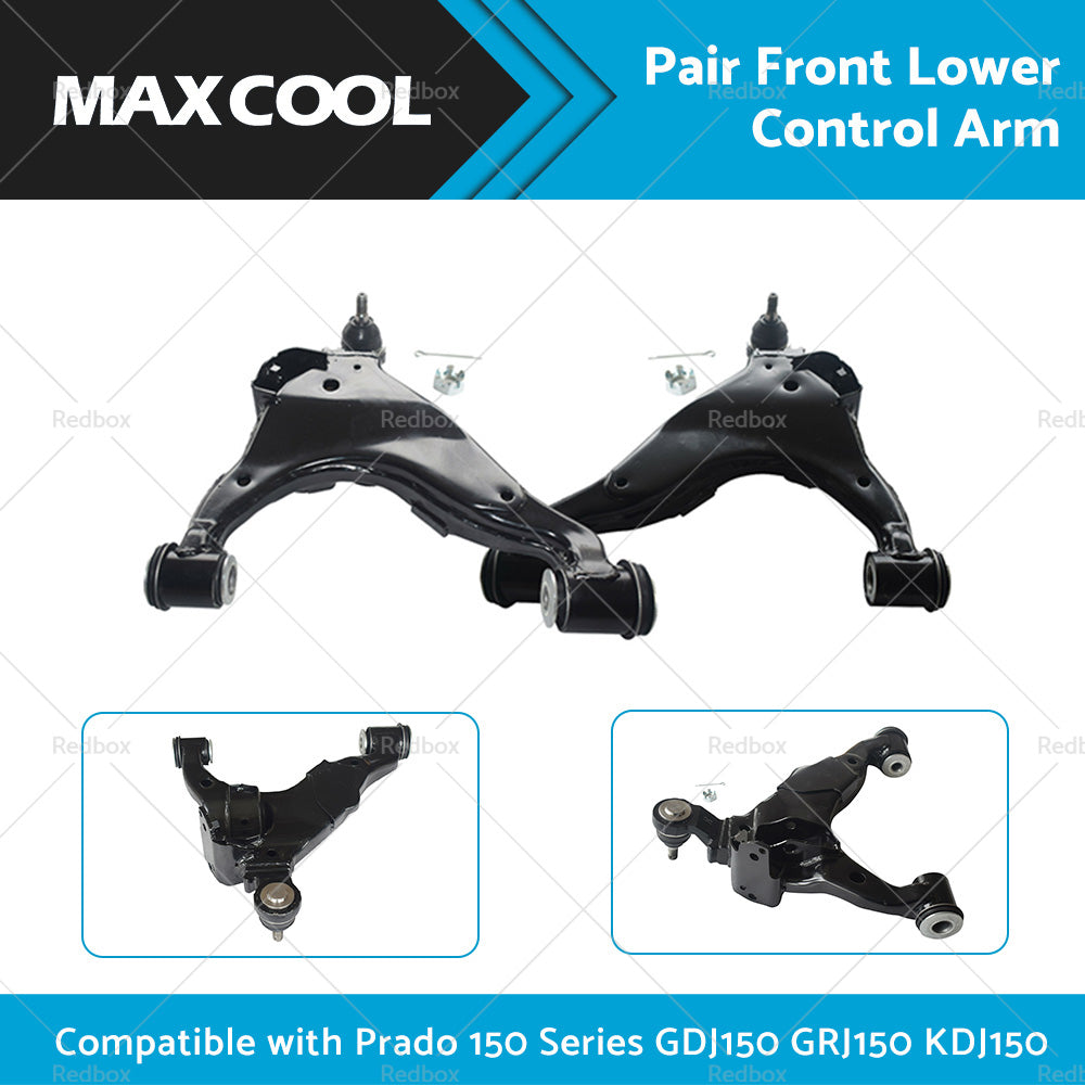 Pair Front Lower Control Arm Suitable For Prado 150 Series GDJ GRJ KDJ 2010-ON