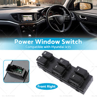 Electric Window Switch Master Control Suitable For Hyundai IX35 2010-2017 RHD