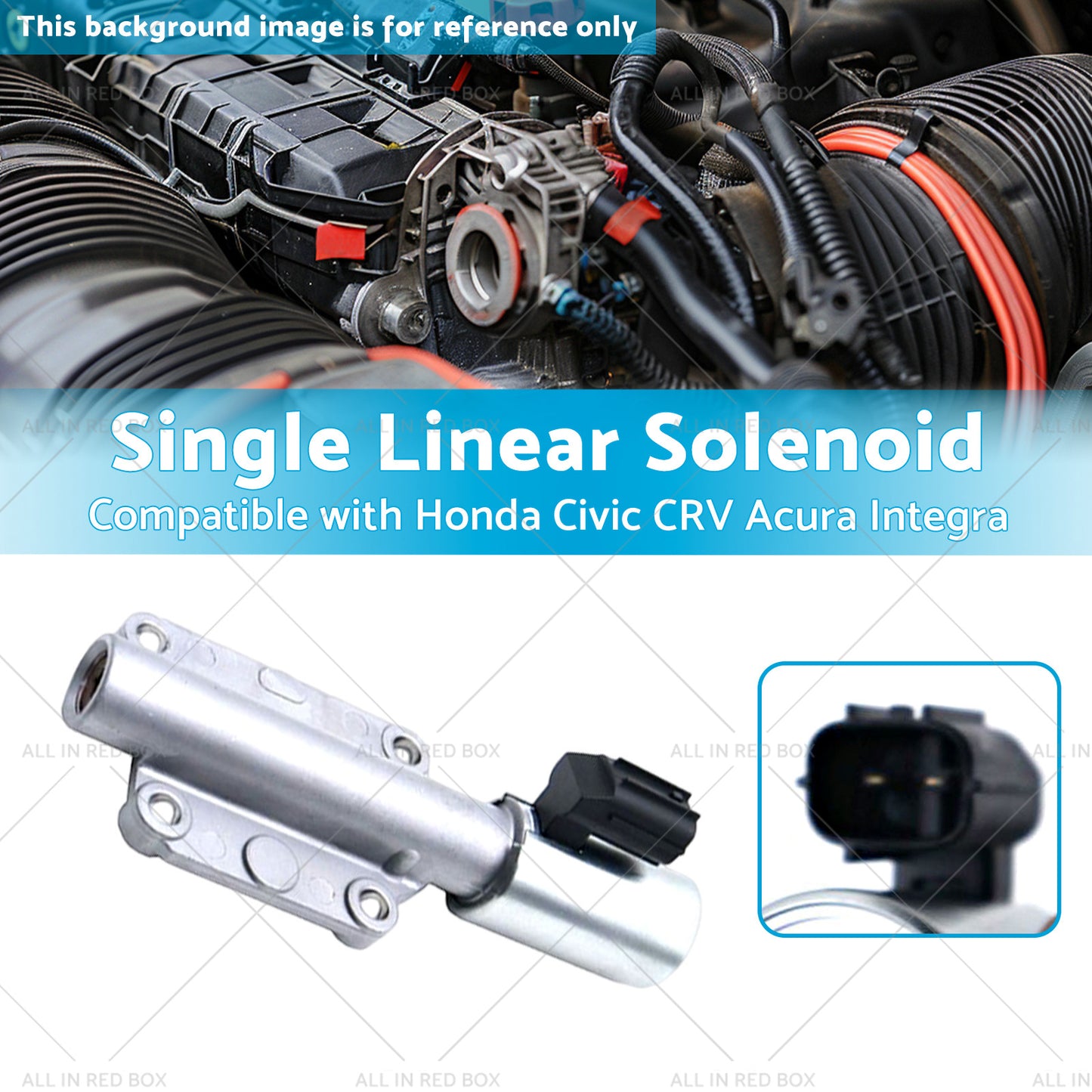 Single Linear Solenoid Suitable for Honda Civic CRV Acura Integra 28250-P4R-315