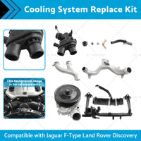 Cooling System Replace Kit Suitable for Jaguar F-Type Land Rover Discovery