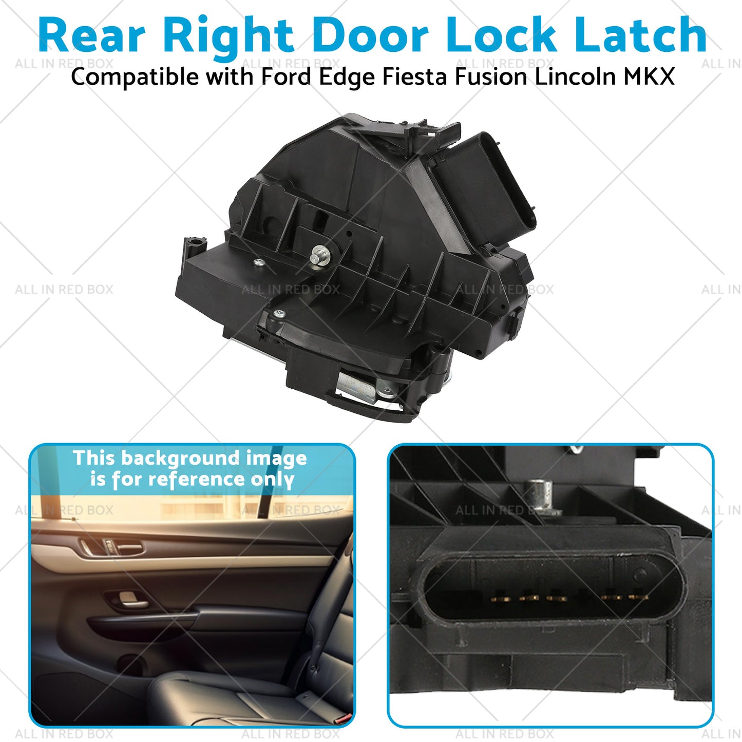 Rear Right Door Lock Latch Actuator Suitable For Ford Focus Lincoln MKX MKZ