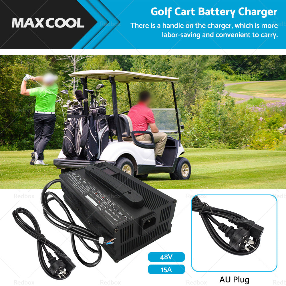 48V or 15A Golf Cart Battery Charger For Star EzGo Club Car DS TXT Yamaha Forklift