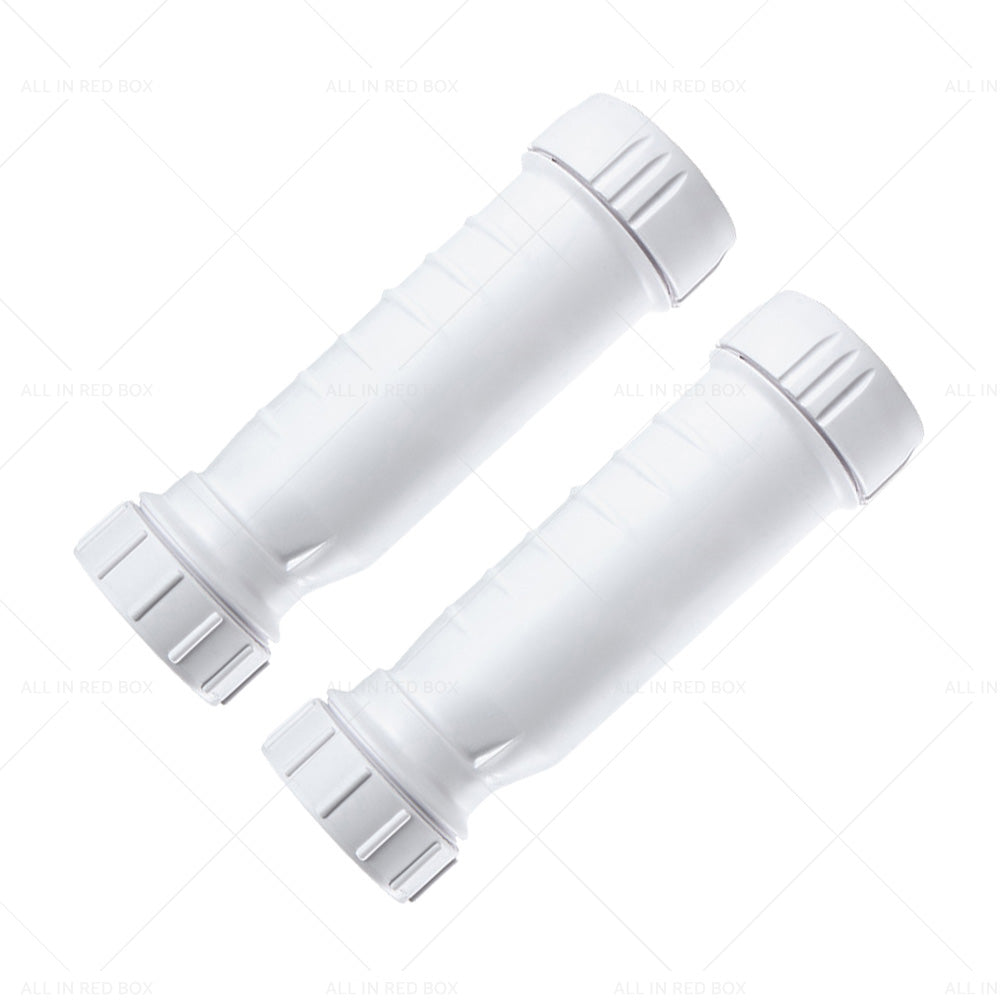 2Pcs Set Waterless Self Sealing Waste Valve Inline Trap Bath Basin Caravan RV