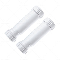 2Pcs Set Waterless Self Sealing Waste Valve Inline Trap Bath Basin Caravan RV