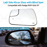 {{ Mirror Glass with Blind Spot Left Side Suitable for Dodge RAM 1500 DT 19缂佲剝寮22 }} - Buy Car Parts Online at {{ Kaka Auto Parts }}.