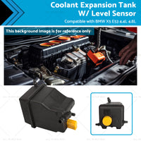 Coolant Expansion Tank W  Level Sensor Suitable for BMW E53 X5 4. 4L 4. 8L 03-06