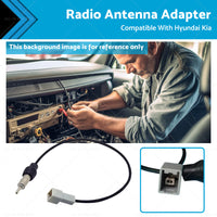 Radio Antenna Adapter Stereo Reverse Aerial Plug Suitable For Hyundai Kia