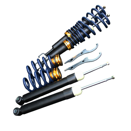 Adjustable Coilover Suspension Kit Suitable For Audi A4 B6 / B7 8E Saloon & Avant