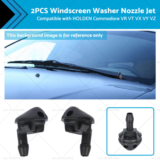 2pcs Windscreen Washer Jet Nozzle Fits For Holden Commodore VR VS VT VX VY 93-07