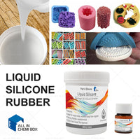 SH25 Liquid Silicone Rubber Mould Making Kit 100 3 Mix - 1Kg 2Kg 5Kg 10Kg Blue