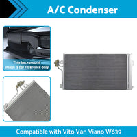 {{ A/C Condenser Suitable for Vito Van Viano W639 6398350270 390mm 708mm 16mm }} - Buy Car Parts Online at {{ Kaka Auto Parts }}.