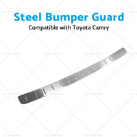 Steel Bumper Guard Trunk Sill Scuff Protector Cover Suitable for Toyota Camry