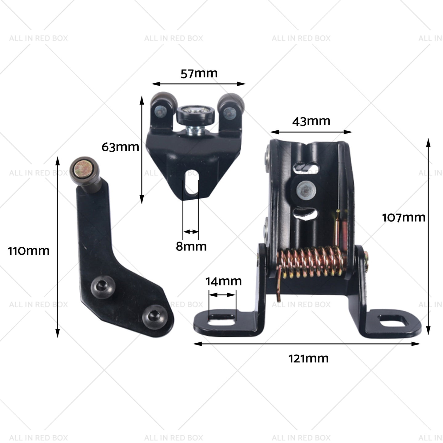 {{ Left Side Door Top Middle Bottom Roller Runner Suitable for Ford Transit MK6 MK7 }} - Buy Car Parts Online at {{ Kaka Auto Parts }}.