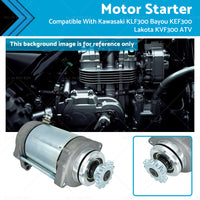 Starter Motor Suitable for Kawasaki KLF300 Bayou KEF300 Lakota KVF300 1989-2004