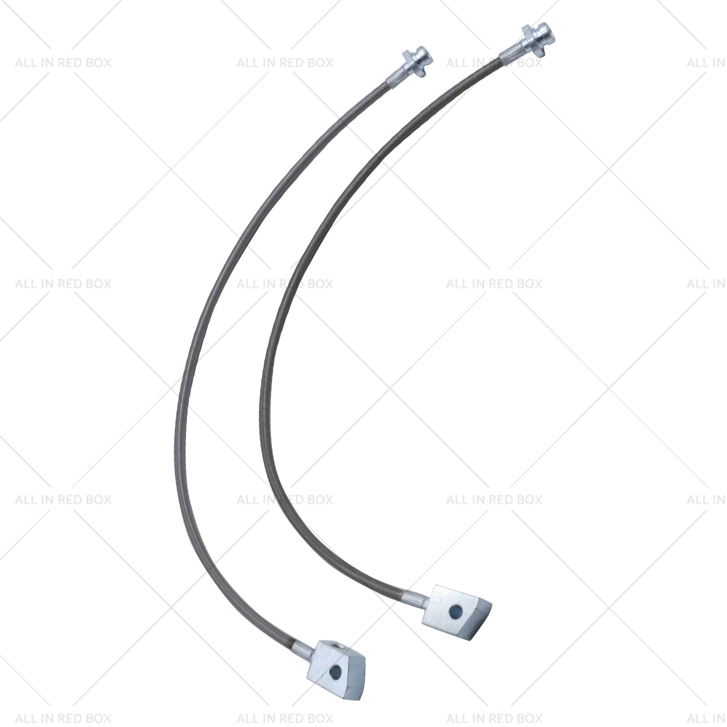 2x Extended Braided Brake Lines Suitablefor Nissan Patrol GU Y61 GQ Y60 2-6inchLift