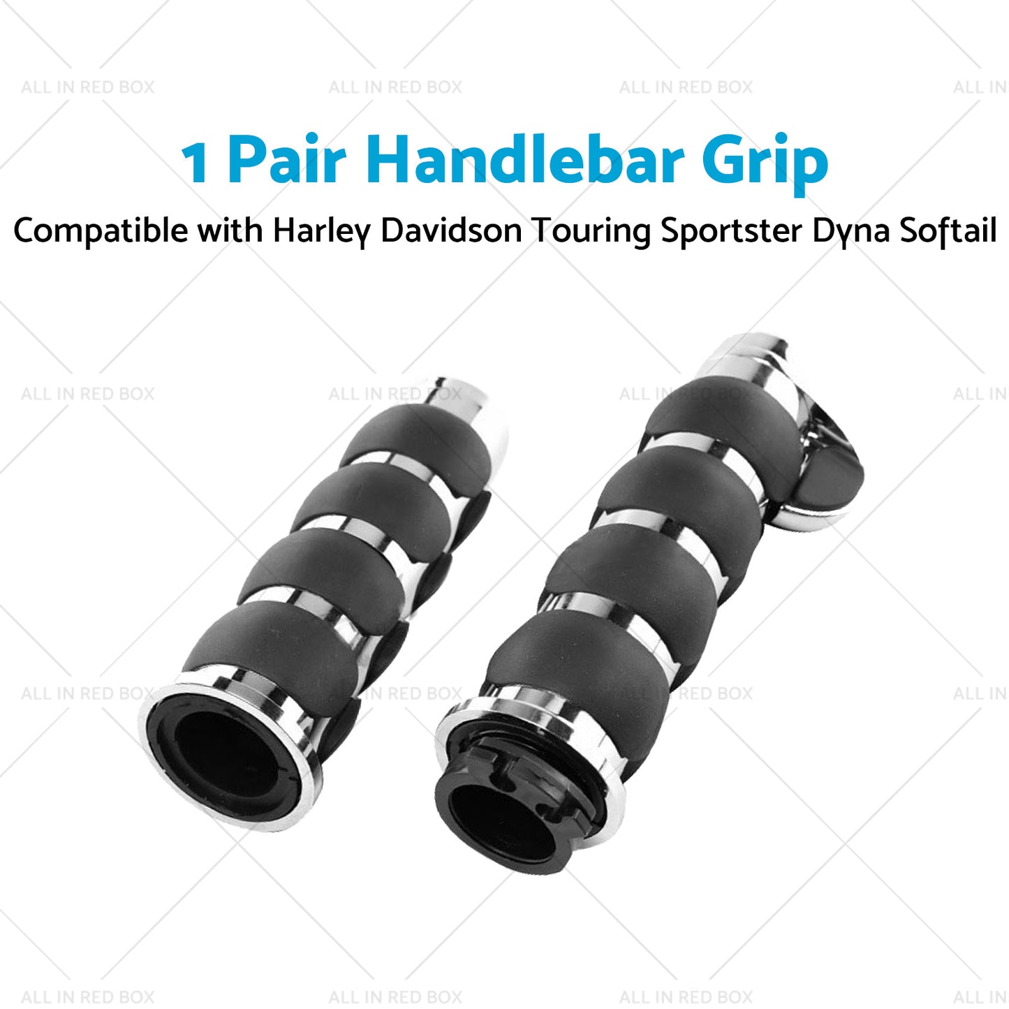 Handlebar Hand Grips Suitable For Harley Davidson Touring Sportster Dyna Softail