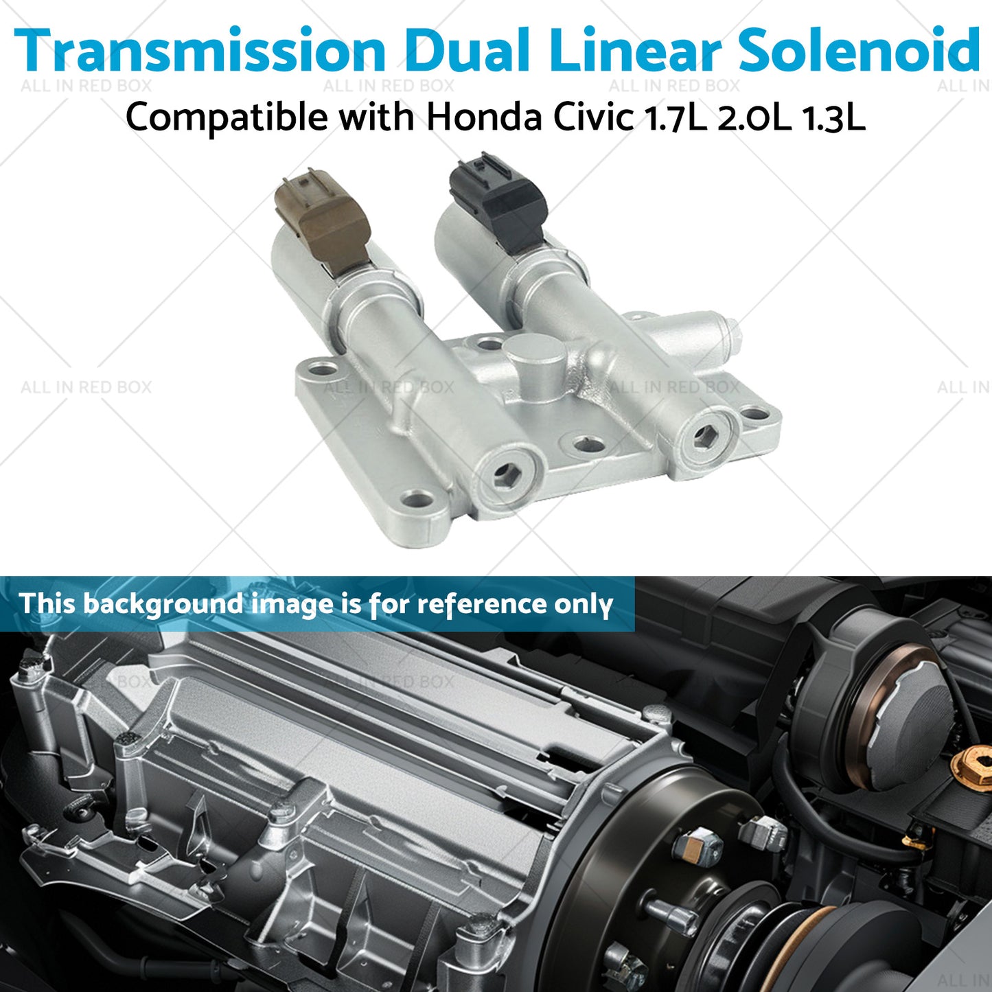 Transmission Dual Linear Solenoid Suitable for Honda Civic 1. 7L 2. 0L 1. 3L 01-05