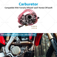 Carburetor Suitable For Yamaha WR400F 426F 450F YZ400F Honda CRF450R CRF450X