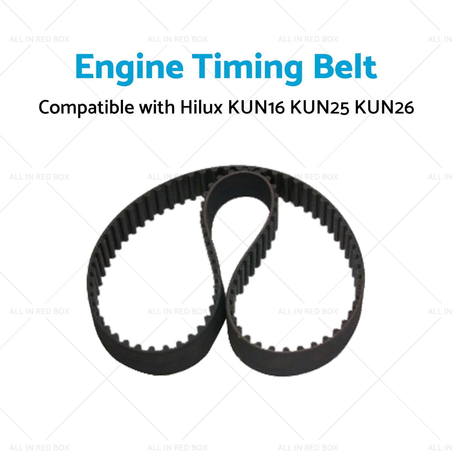 1KD-FTV Engine Timing Belt Suitable for Hilux KUN16 KUN25 KUN26 3.0L Diesel