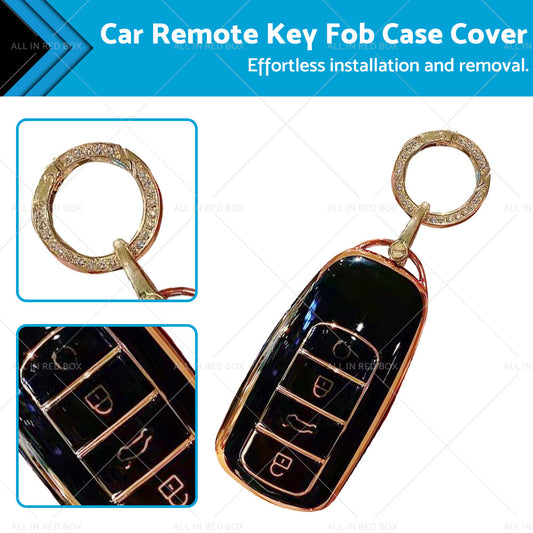 Suitable For Chery Omoda 5 Car Remote Key Fob Case Cover Black TPU