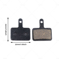 4-Pairs Mountain Bike Disc Brake Pads Suitable For Shimano Hydraulic Mechanical