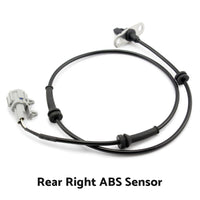 2 x ABS Sensors Rear Left  and  Right for Nissan Navara D22 D40 2005-2014 2.5L 4.0L