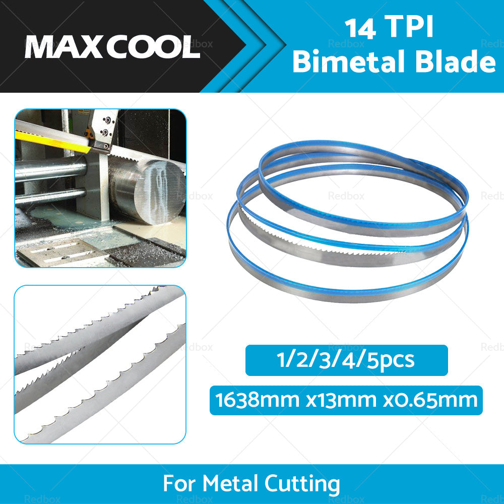 BI METAL BIMETAL BAND SAW BANDSAW BLADE 1638mm x13mm x 14 TPI FOR METAL CUTTING