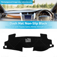 Non-Slip Dash Mat Suitable For Toyota Camry ASV50 ASV50R 12-17 Dashboard Cover