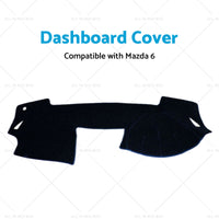 Car Dashboard Cover Dashmat Dash Mat Suitable For Mazda 6 M6 Ruyi 2006-2012