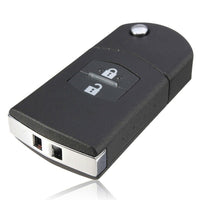 2Pcs x2 Button Remote Flip Key Car Shell Case Cover For Mazda 3 5 6 RX7 RX8 BT50
