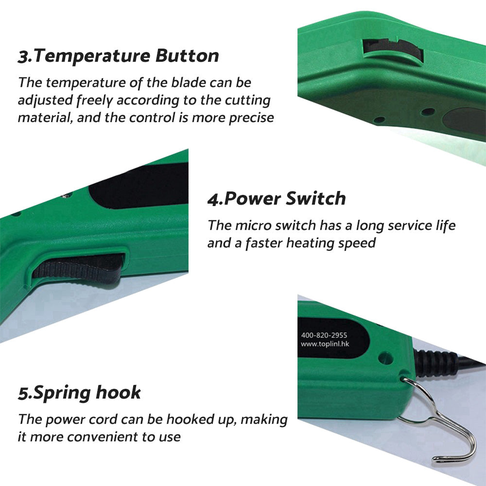 100W HOT KNIFE ROPE CUTTER FOR CUTTING ROPE AND WEBBING MARINE INDUSTRIAL