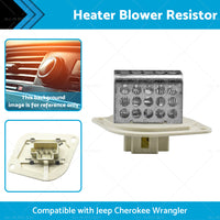 Heater Blower Motor Resistor Suitable For Jeep Wrangler Cherokee 4. 0L 1997-2001