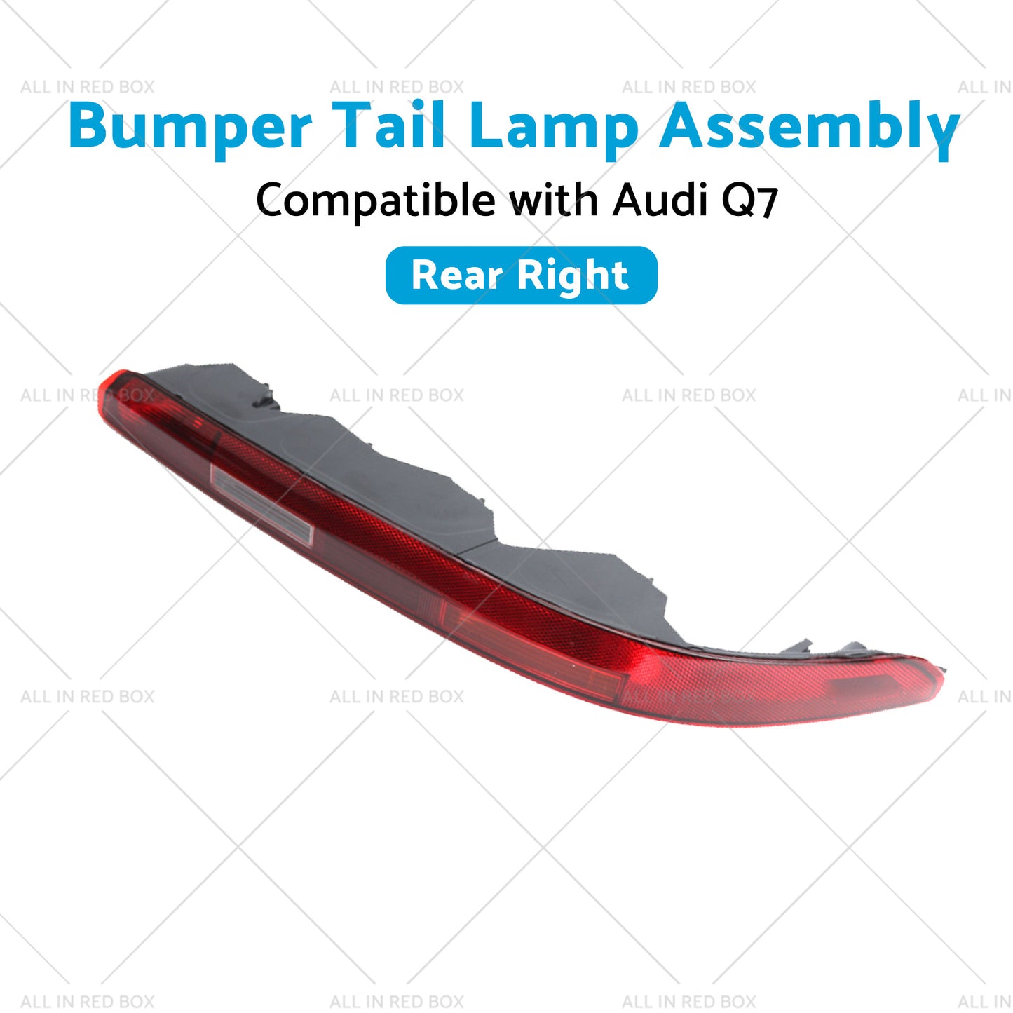 Right Rear Bumper Tail Light Lamp Assembly 4M0945096 Suitable For Audi Q7 16-23