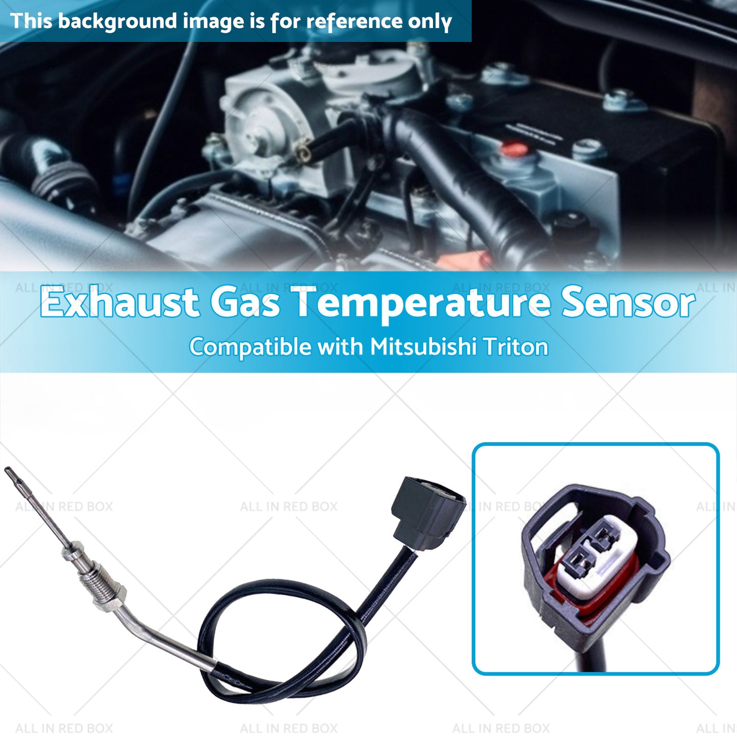 Exhaust Temperature Sensor Suitable for Mitsubishi Triton MQ MR 14927Q 2015-ON