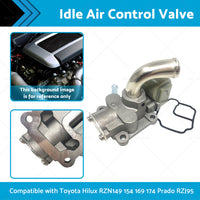 Idle Air Control Valve Suitable for Toyota Hilux RZN149 154 169 174 Prado RZJ95