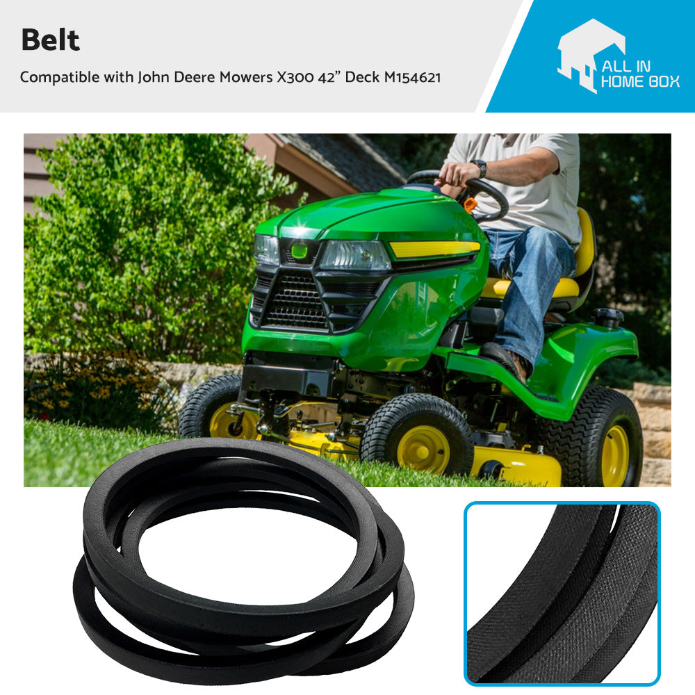 Blade Cord Belt Suitable For John Deere Mowers X300 42 inch  Deck M154621