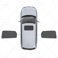 2x Car Window Sun Shades Suitable for Mazda CX-9 CX9 16-25 UVA&UVB Protection