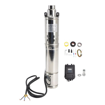 compare product 3in Deep Well Solar Bore Pump 72V 1.2KW Submersible MPPT Screw Type 180M