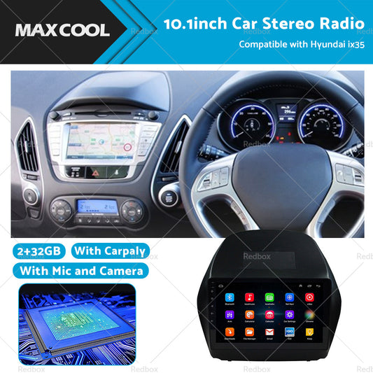 32G Car Stereo Radio Head Unit CarPlay 10. 1 inch  Android11 Suitable For Hyundai IX35