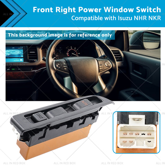 {{ 8973151840 Car Main Power Window Control Switch Suitable For Isuzu NHR NKR Right }} - Buy Car Parts Online at {{ Kaka Auto Parts }}.