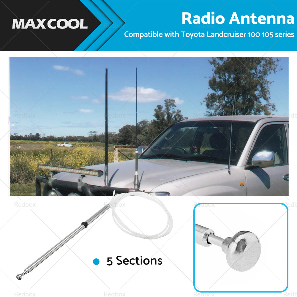 Power Radio Antenna Aerial Mast Rope Suitable for Toyota Landcruiser 100 105