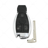 1Pc 3 Buttons Remote Key Fob 433MHz BGA With Chip For Mercedes Benz 2000