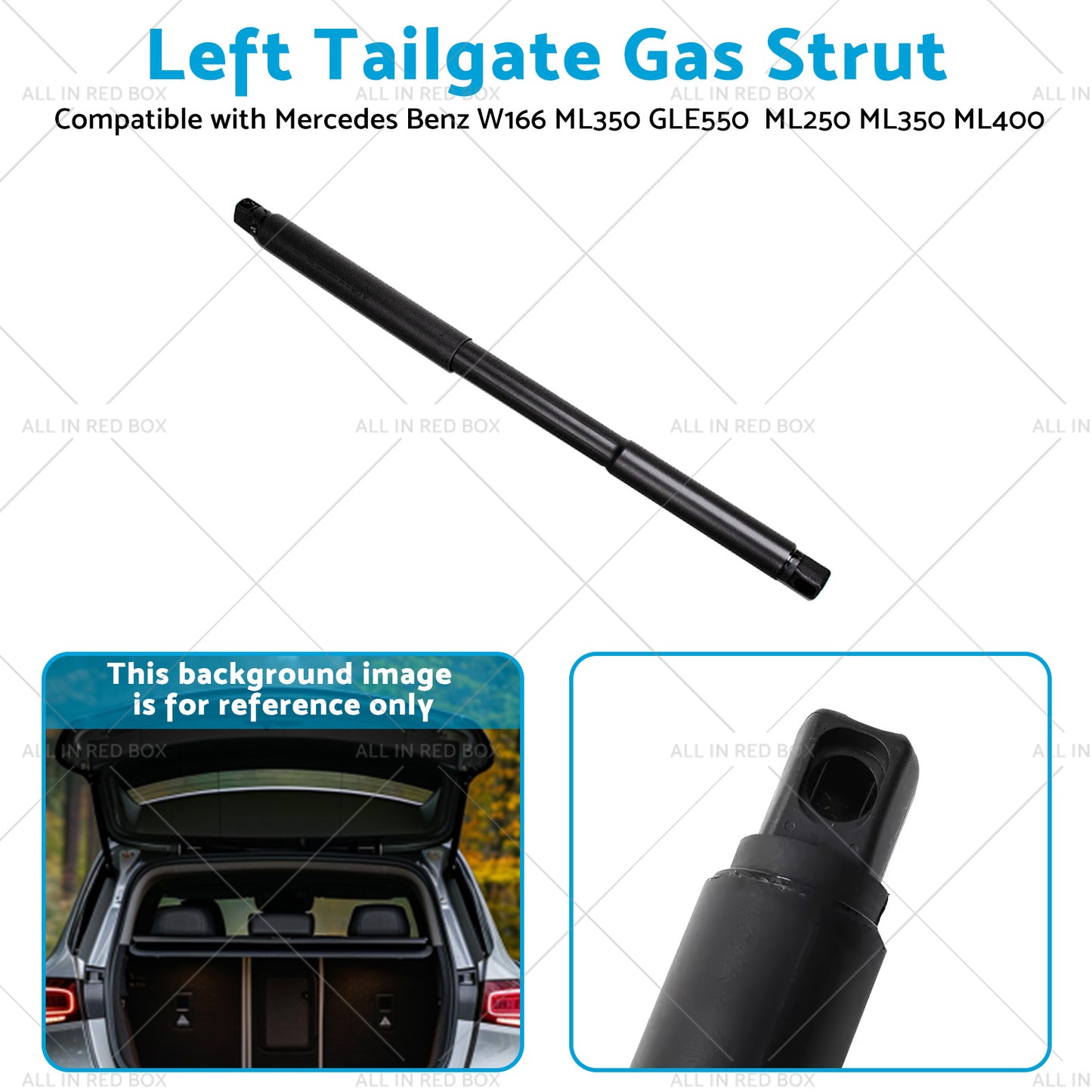 Rear Left Tailgate Gas Strut Suitable for Mercedes Benz W166 ML350 450