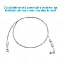 36 inch  Braided Stainless Steel Throttle Cable Fits for Ford Chevy GM Holden Models