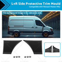 Front Of Rear 2x Side Protective Trim Mould Wheel Suitablefor Renault Master MK3